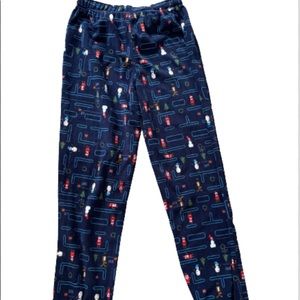 Fleece sleep pants - adult small, Christmas themed